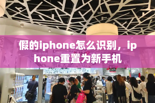 假的iphone怎么识别，iphone重置为新手机