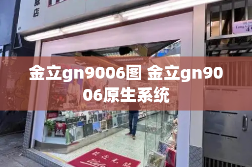 金立gn9006图 金立gn9006原生系统