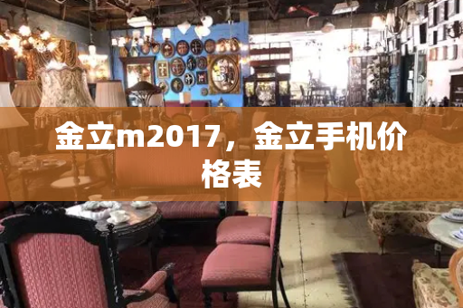 金立m2017，金立手机价格表-第1张图片-星选测评