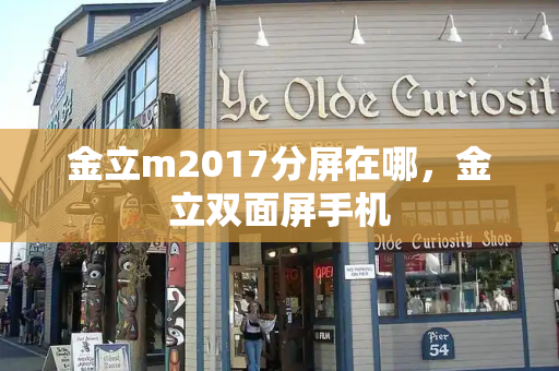 金立m2017分屏在哪，金立双面屏手机-第1张图片-星选测评