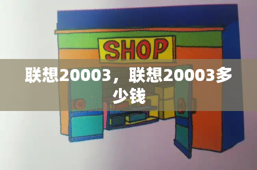 联想20003，联想20003多少钱-第1张图片-星选值得买