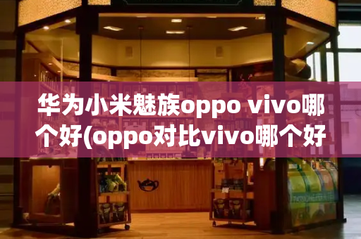 华为小米魅族oppo vivo哪个好(oppo对比vivo哪个好)-第1张图片-星选测评