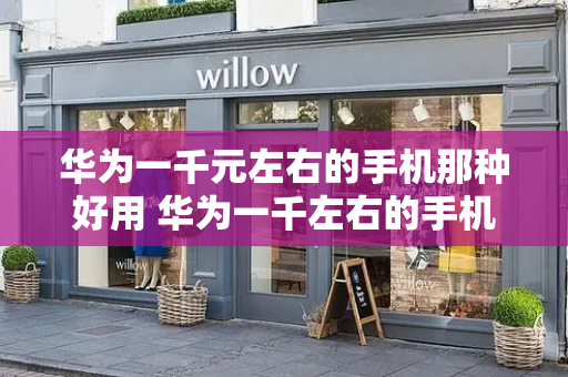 华为一千元左右的手机那种好用 华为一千左右的手机哪款性价比较高-第1张图片-星选测评