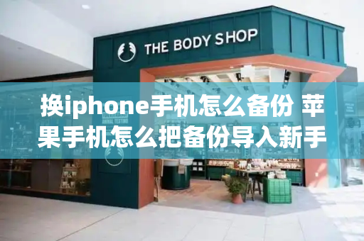 换iphone手机怎么备份 苹果手机怎么把备份导入新手机-第1张图片-星选测评