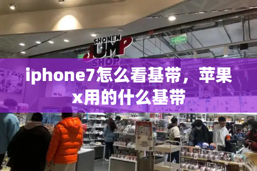 iphone7怎么看基带，苹果x用的什么基带