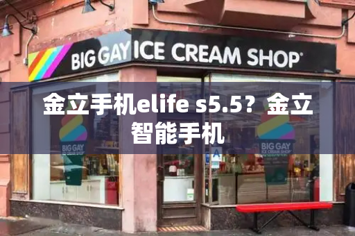 金立手机elife s5.5？金立智能手机-第1张图片-星选测评