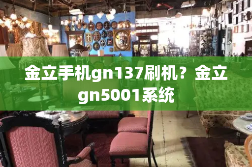 金立手机gn137刷机？金立gn5001系统-第1张图片-星选测评