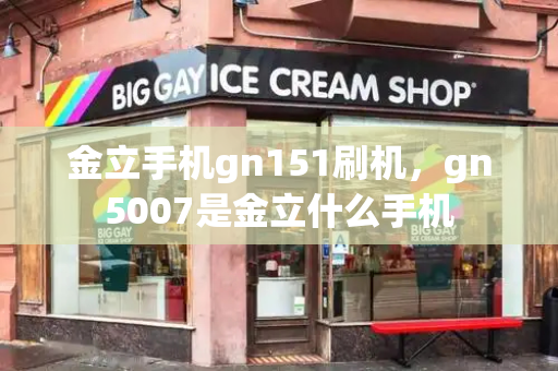 金立手机gn151刷机，gn5007是金立什么手机-第1张图片-星选测评