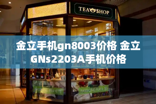 金立手机gn8003价格 金立GNs2203A手机价格-第1张图片-星选测评