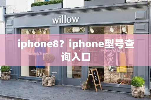 iphone8？iphone型号查询入口