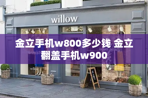 金立手机w800多少钱 金立翻盖手机w900