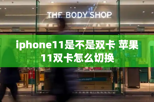 iphone11是不是双卡 苹果11双卡怎么切换