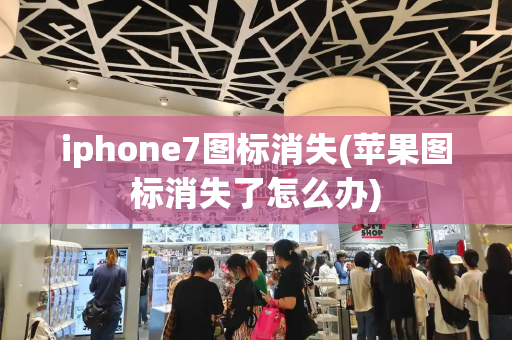 iphone7图标消失(苹果图标消失了怎么办)-第1张图片-星选测评