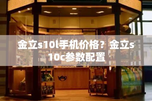 金立s10l手机价格？金立s10c参数配置-第1张图片-星选测评