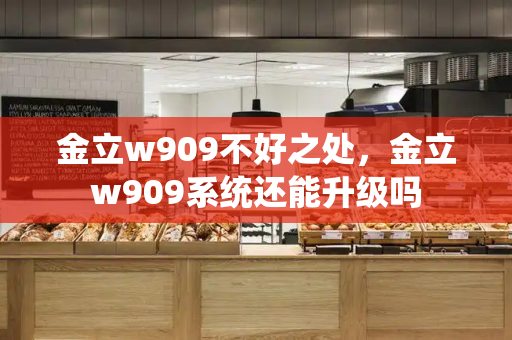 金立w909不好之处，金立w909系统还能升级吗