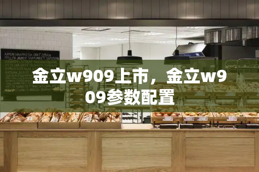 金立w909上市，金立w909参数配置