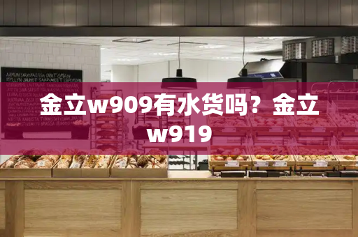 金立w909有水货吗？金立w919