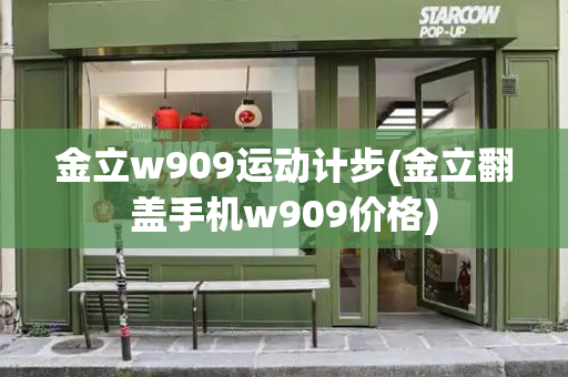 金立w909运动计步(金立翻盖手机w909价格)