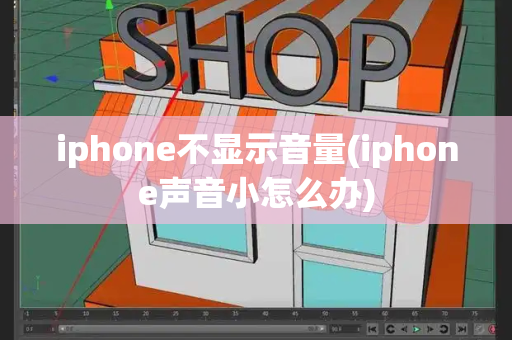 iphone不显示音量(iphone声音小怎么办)