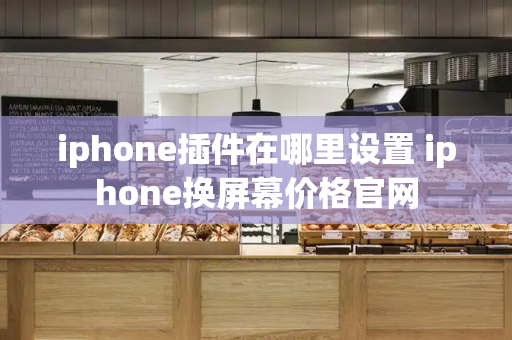 iphone插件在哪里设置 iphone换屏幕价格官网-第1张图片-星选测评