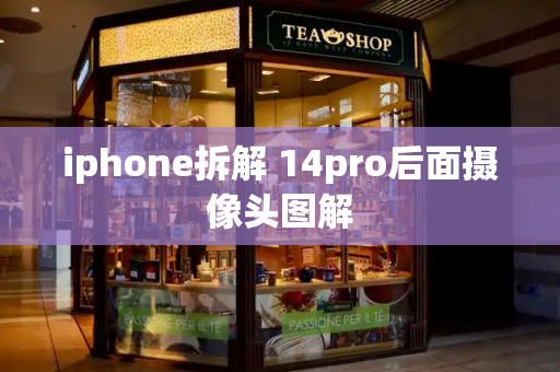 iphone拆解 14pro后面摄像头图解