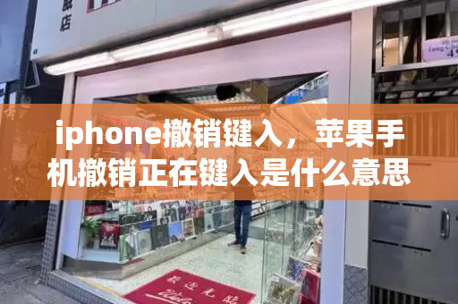 iphone撤销键入，苹果手机撤销正在键入是什么意思