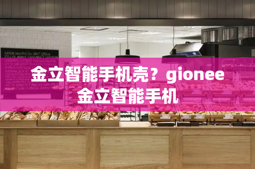 金立智能手机壳？gionee金立智能手机-第1张图片-星选测评