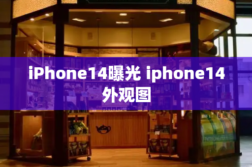 iPhone14曝光 iphone14外观图