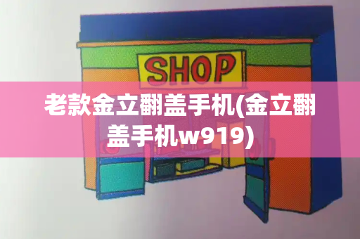 老款金立翻盖手机(金立翻盖手机w919)-第1张图片-星选测评