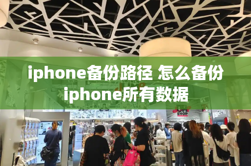 iphone备份路径 怎么备份iphone所有数据-第1张图片-星选测评