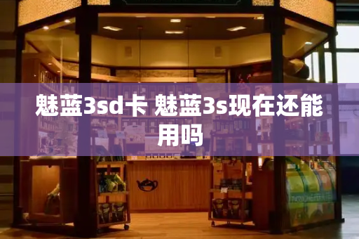 魅蓝3sd卡 魅蓝3s现在还能用吗-第1张图片-星选测评