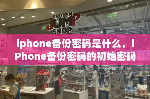 iphone备份密码是什么，iPhone备份密码的初始密码-第1张图片-星选测评