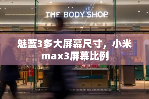 魅蓝3多大屏幕尺寸，小米max3屏幕比例