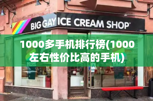 1000多手机排行榜(1000左右性价比高的手机)-第1张图片-星选测评