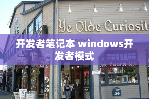 开发者笔记本 windows开发者模式