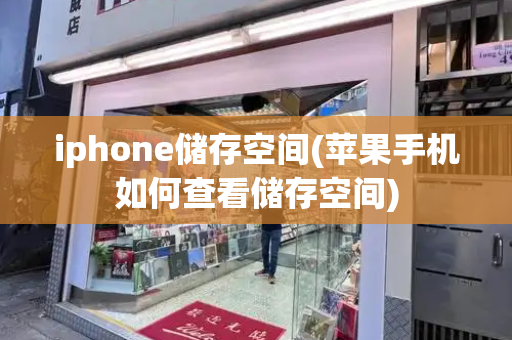 iphone储存空间(苹果手机如何查看储存空间)