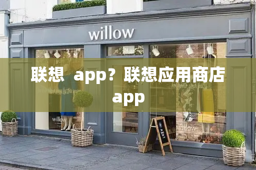 联想  app？联想应用商店app-第1张图片-星选测评