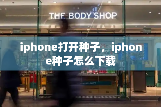 iphone打开种子，iphone种子怎么下载