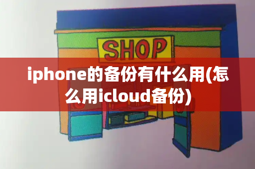 iphone的备份有什么用(怎么用icloud备份)-第1张图片-星选测评