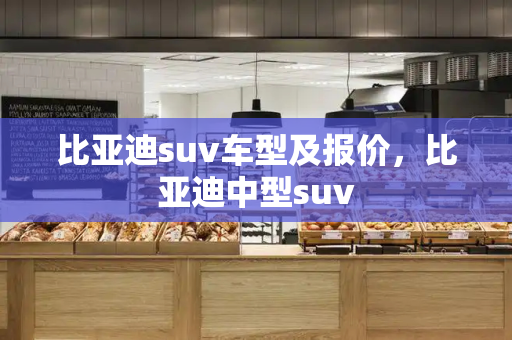 比亚迪suv车型及报价，比亚迪中型suv