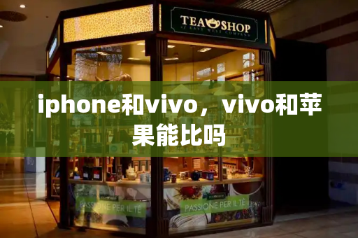 iphone和vivo，vivo和苹果能比吗