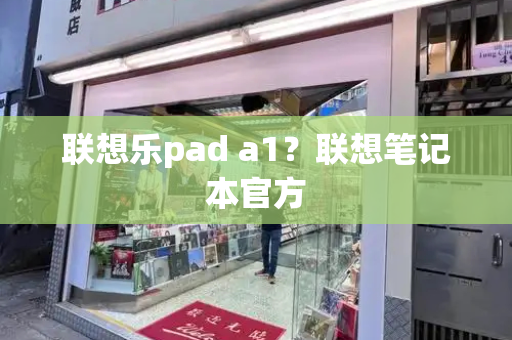 联想乐pad a1？联想笔记本官方-第1张图片-星选测评