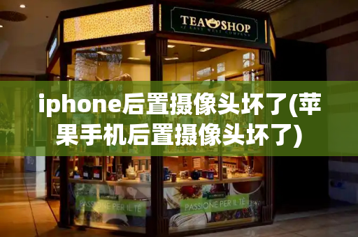 iphone后置摄像头坏了(苹果手机后置摄像头坏了)-第1张图片-星选测评