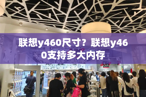 联想y460尺寸？联想y460支持多大内存-第1张图片-星选测评