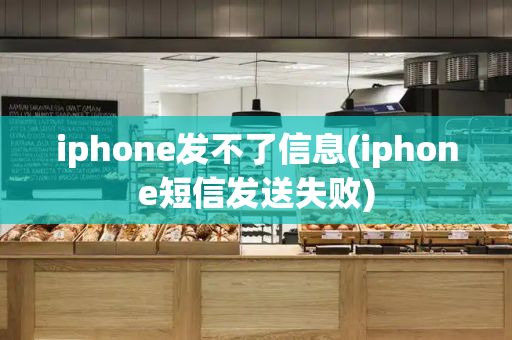 iphone发不了信息(iphone短信发送失败)-第1张图片-星选测评