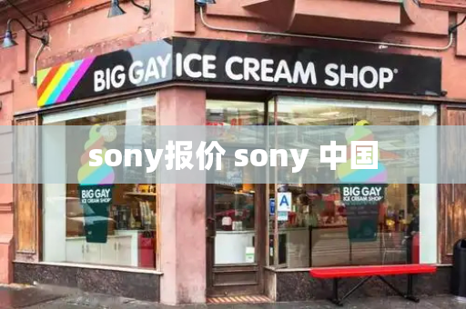 sony报价 sony 中国