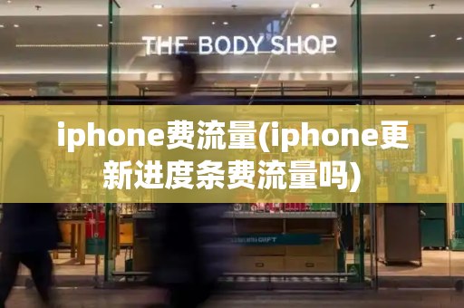 iphone费流量(iphone更新进度条费流量吗)