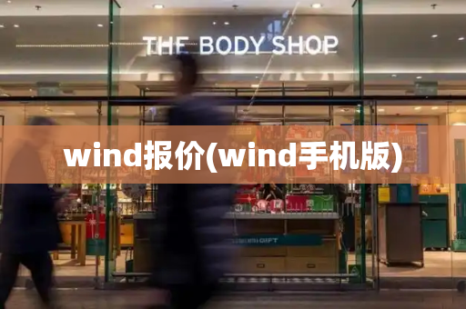 wind报价(wind手机版)