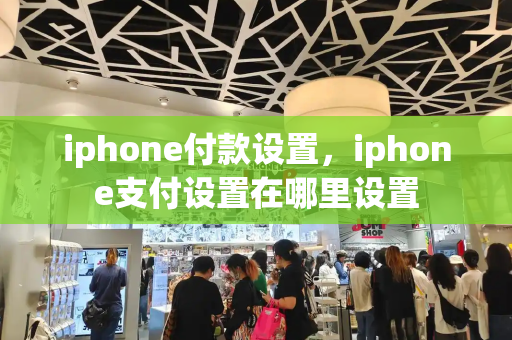 iphone付款设置，iphone支付设置在哪里设置-第1张图片-星选测评