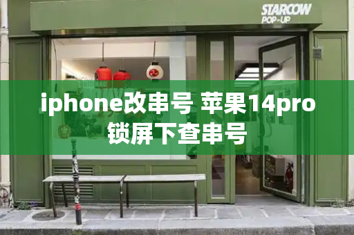 iphone改串号 苹果14pro锁屏下查串号-第1张图片-星选测评